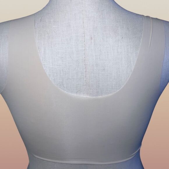 NWT Tan Lace Wireless Racerback Bra Size 3XL - Picture 4 of 9